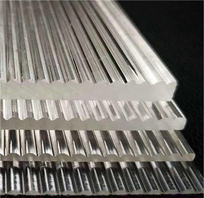 Csíkos akril csíkos hullámtábla lap