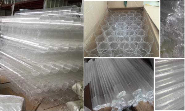 extruded acrylic tubes packing and shipment extruded acrylic tubes packing and shipment